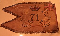 71st Regiment of Foot Colour, captured by the Spanish forces during the first battle of Buenos Aires
