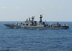 Admiral Vinogradov, an Udaloy-class destroyer