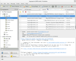 This screenshot shows the "Inbox" page of an email client; users can see new emails and take actions, such as reading, deleting, saving, or responding to these messages.