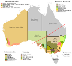 Australian geographic indications by state