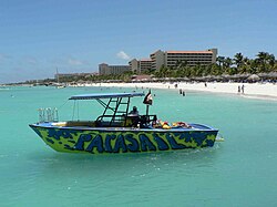 Aruba, a dependent territory of the Netherlands in the Caribbean