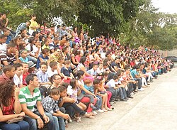 Dominican Republic people in the town of Moca