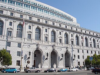 The Supreme Court of California's headquarters is also home to the First District