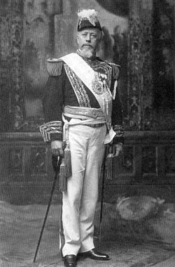 Portrait of the president in 1900