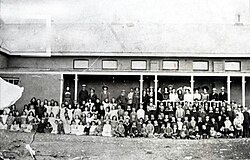 Afrikaner immigrants in Colonia Sarmiento, Chubut in 1920.