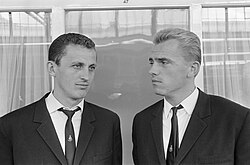 Flórián Albert (1941–2011) and Kálmán Mészöly (1941–2022)