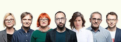All seven MPs of the Green-Left Coalition, including four members of the We Can! platform.