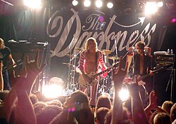 The Darkness performing in Sydney, Australia in 2004