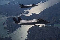 F-35A Lightning II's from No. 3 Squadron in 2023
