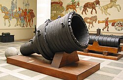 The Austrian Pumhart von Steyr, the earliest extant large-calibre gun[13]