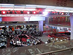 The new newsroom in Broadcasting House