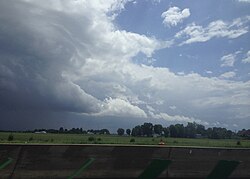 An incoming cold front in northern Ohio (2016)