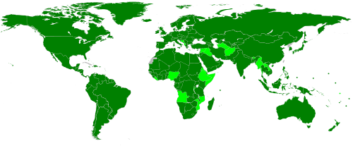 IMF member states IMF member states not accepting the obligations of Article VIII, Sections 2, 3, and 4[60] Former IMF states/non-participants/no data available