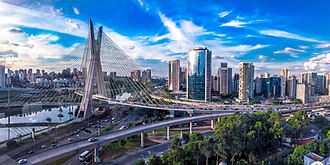 São Paulo City, an alpha global city, is the largest financial center in Latin America and the Southern Hemisphere, and one of the largest in the world[68][69]