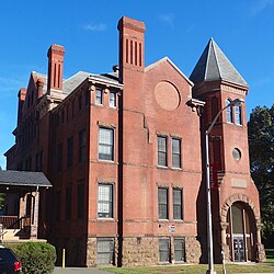New Jersey Hall on the New Brunswick College Avenue Campus, which was the home of the Agricultural Experiment Station, Biology, and Chemistry faculty, now houses the university's Department of Economics.