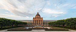 The Bavarian State Chancellery in Munich