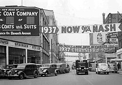 Burnside Street, 1937