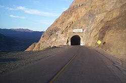 Tunnel on National Route 150, Iglesia Department