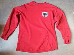 England shirt for the 1966 World Cup final