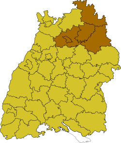 The region of Heilbronn-Franconia in Baden-Württemberg