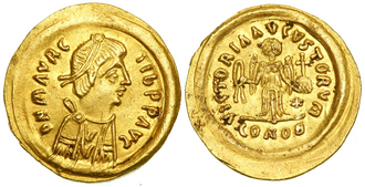 Solidus of Emperor Maurice