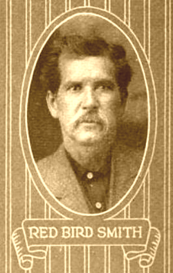 Photograph of Redbird Smith, from Starr (1921).[1]