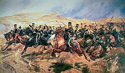 Charge of the Light Brigade, Balaclava, 25 October 1854 (Richard Caton Woodville Jr., 1894)