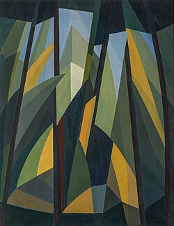 Vallombrosa (1916), oil on canvas, part of the MALBA collection.