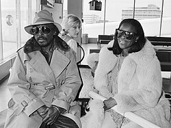Davis and Cicely Tyson in 1982