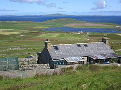 Farms and fields on Rousay