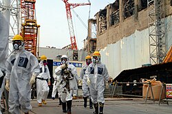 IAEA experts at Fukushima Daiichi Nuclear Power Plant Unit 4