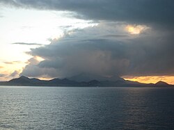 Ascension Island viewed from the south