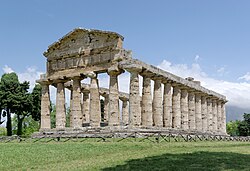 The Temple of Athena, Paestum