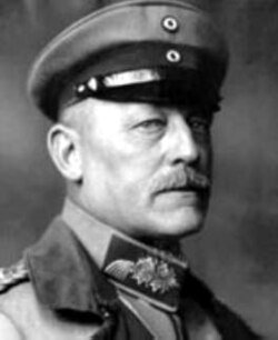General Oskar von Hutier, whose name is often associated with German infiltration tactics