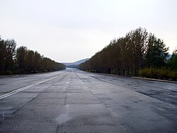 The 'Youth Hero Motorway' connecting Pyongyang to Nampo