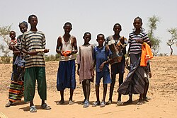 Fulani children in Mali