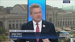 C-SPAN CEO Sam Feist discusses new program Ceasefire on C-SPAN.