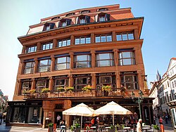 House of the Black Madonna in Prague, built by Josef Gočár in 1912