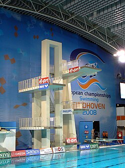 Diving platforms in Eindhoven, Netherlands