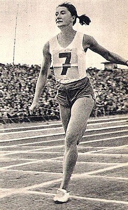 Celina Jesionowska in 1954.