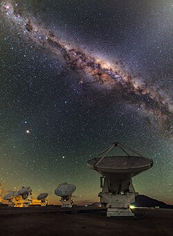 ALMA and the center of the Milky Way[71]