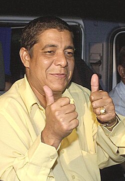 The sambista Zeca Pagodinho, one of the main singers of the pagode.