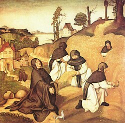 The Benedictine rule of “Ora et Labora” (Pray and work).