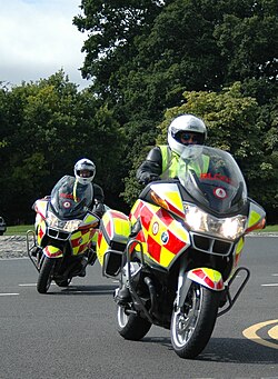 BMW R1200RT blood bikes