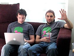 Ron Carmel and Kyle Gabler, founders of 2D Boy and creators of World of Goo