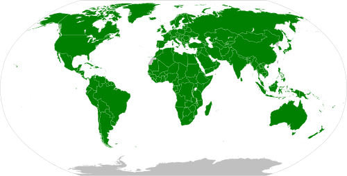 Member nations of the International Monetary Fund