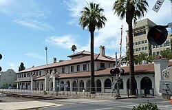 Historic Santa Fe Station in Downtown Fresno