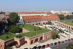 The Theresia Bastion served as a defensive wall of the Timișoara Fortress.