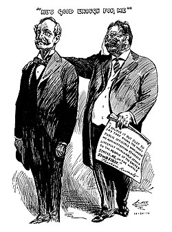 Roosevelt endorses Gifford Pinchot in Pennsylvania, 1914