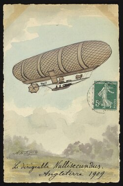 The Airship Nulli Secundus, 1907